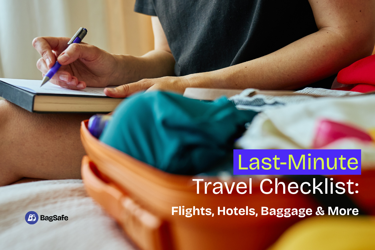 Last minute checklist