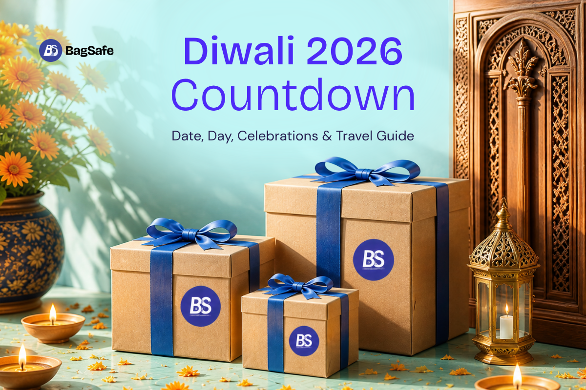 Diwali 2026 Countdown: Date, Day, Celebrations & Travel Guide - BagSafe